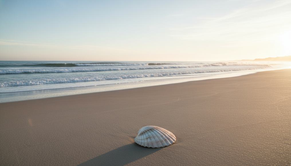 A serene landscape showcasing the abundance of free goods like sunlight and clean air in economics, highlighting natural resources without scarcity.
