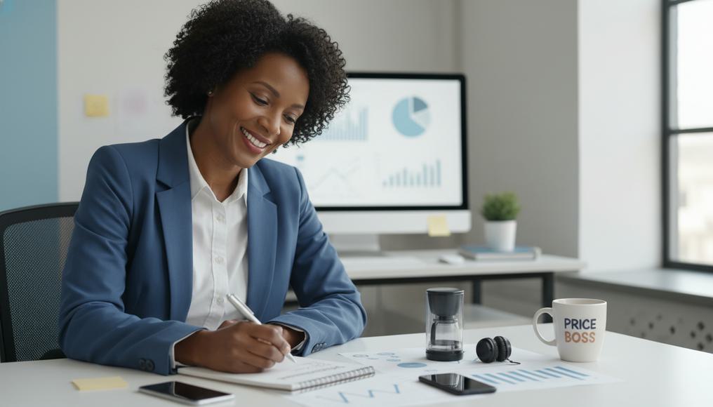 Business professional applying elasticity insights to decisions, relevant for students studying economic policy applications.