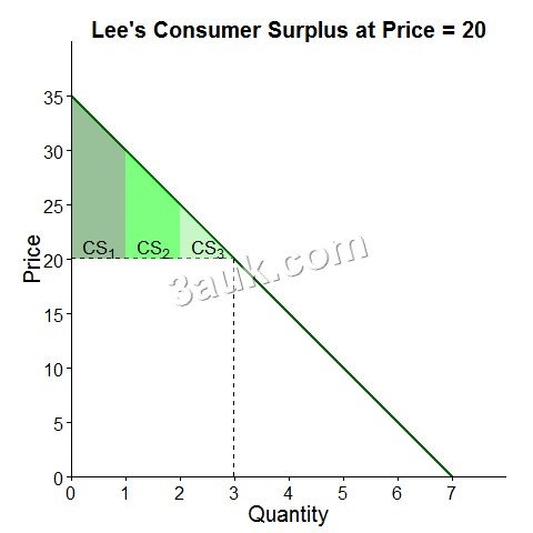 consumer surplus